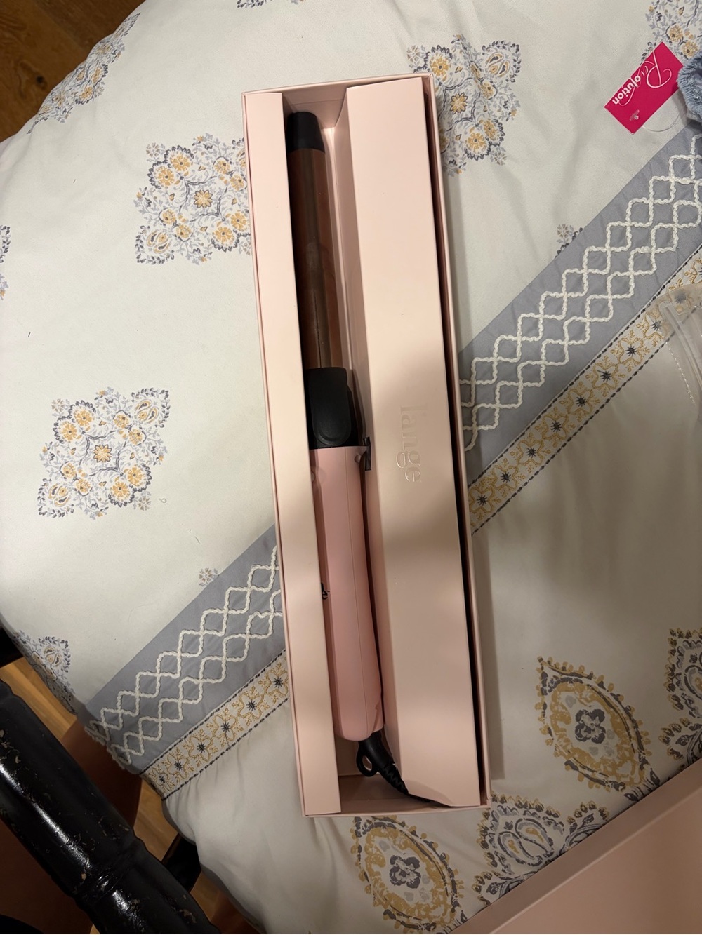 Lange Pink Ceramic Curling Wand